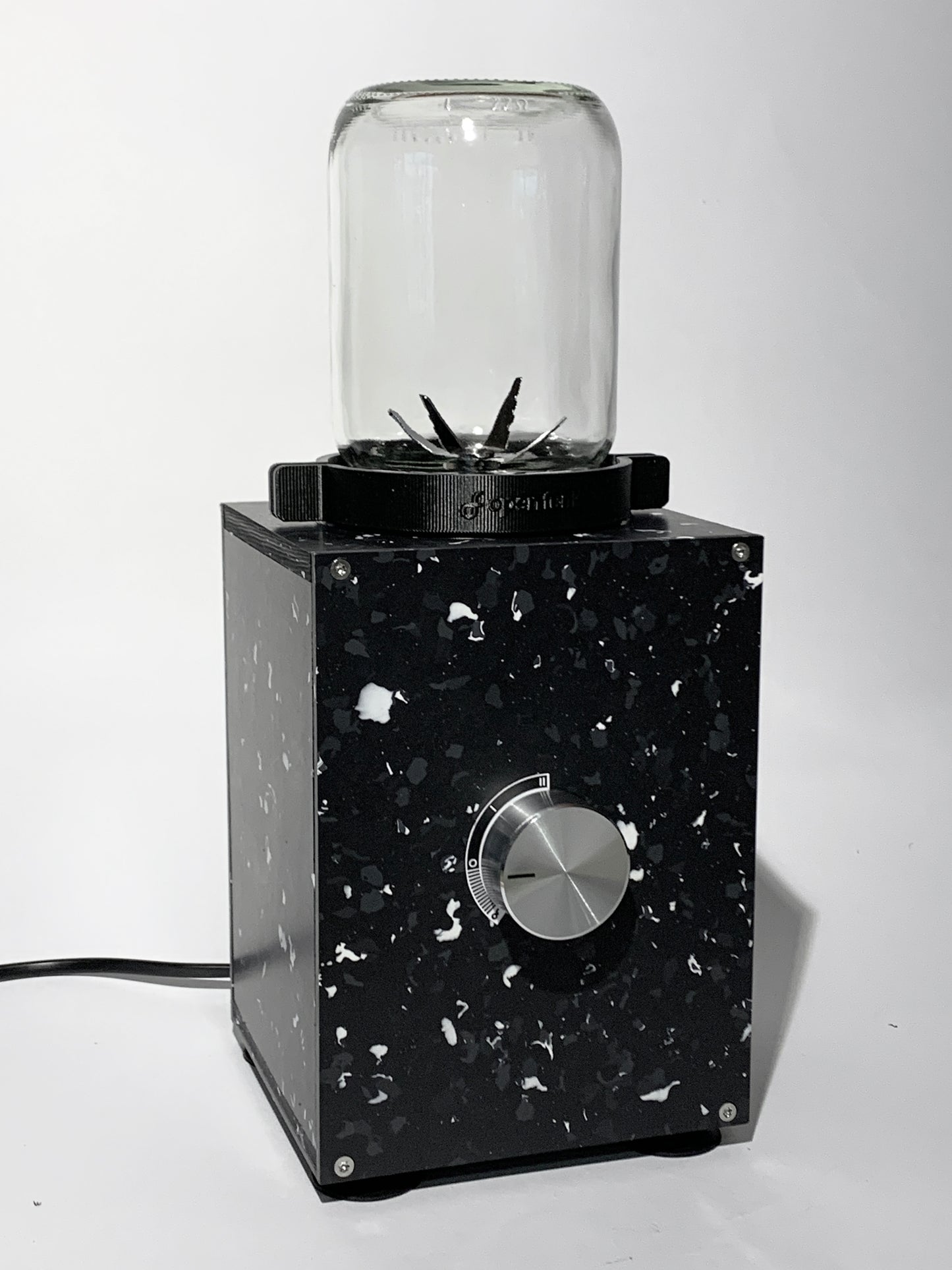 Refurbished re:Mix Mono Black Spinkled • Very good • CH plug