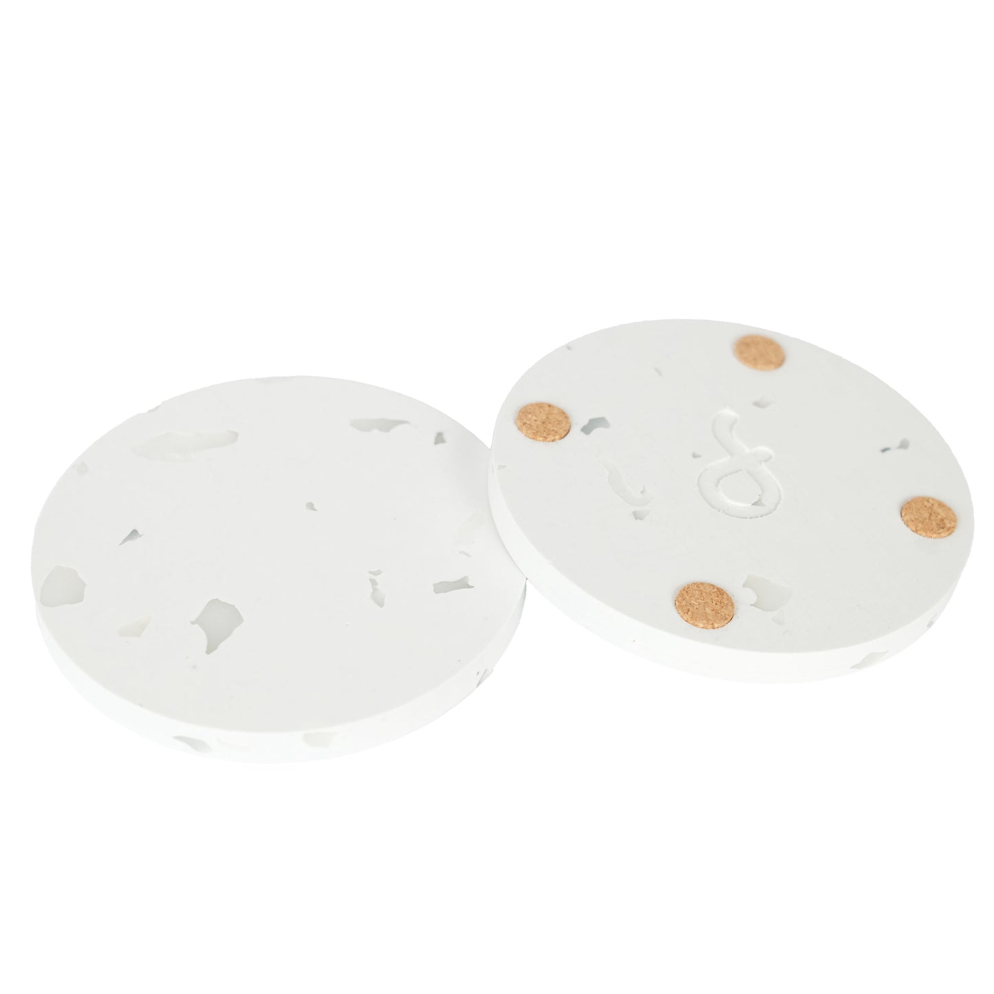 Sous-verres premium recyclés (lot de 4)