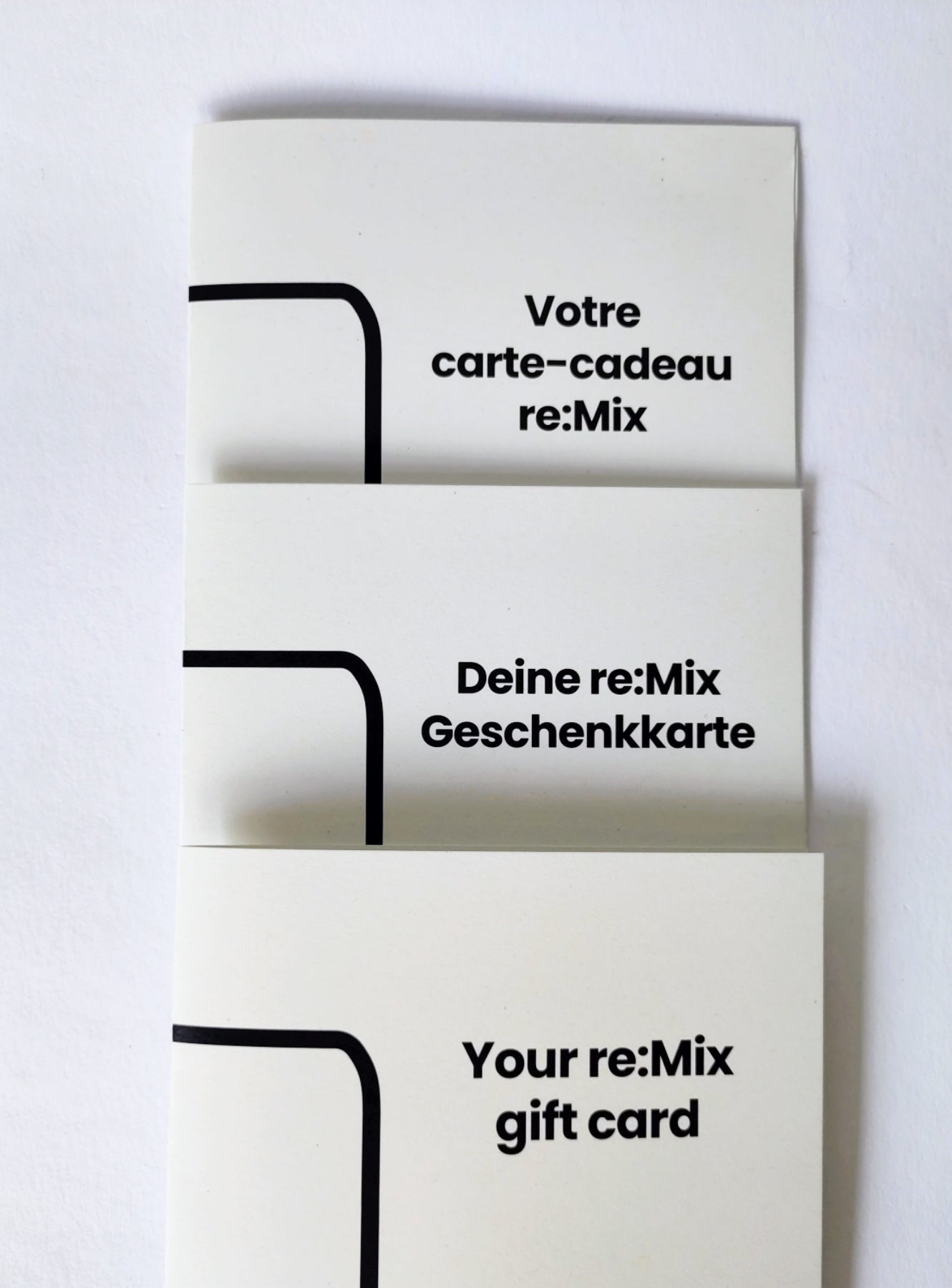 re:Mix Kreativ-Geschenkkarte