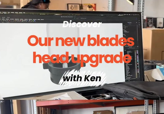 We upgraded our new blades head !