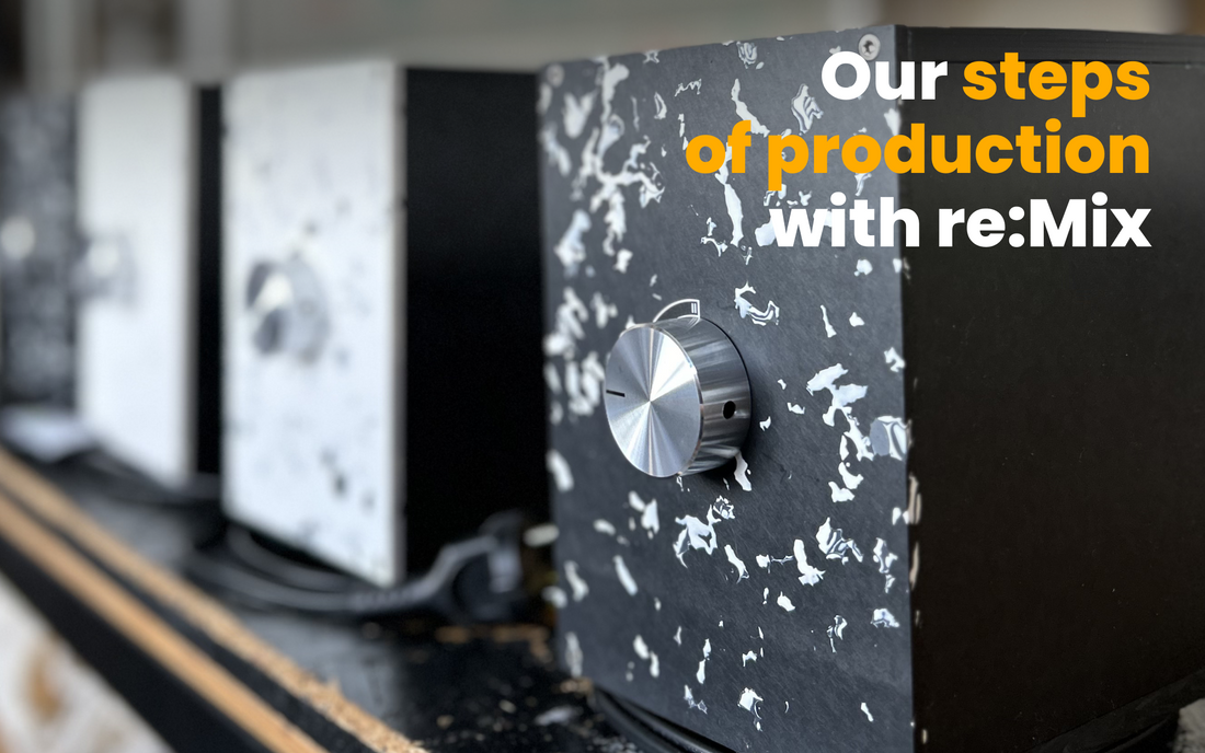 Our steps production with re:Mix