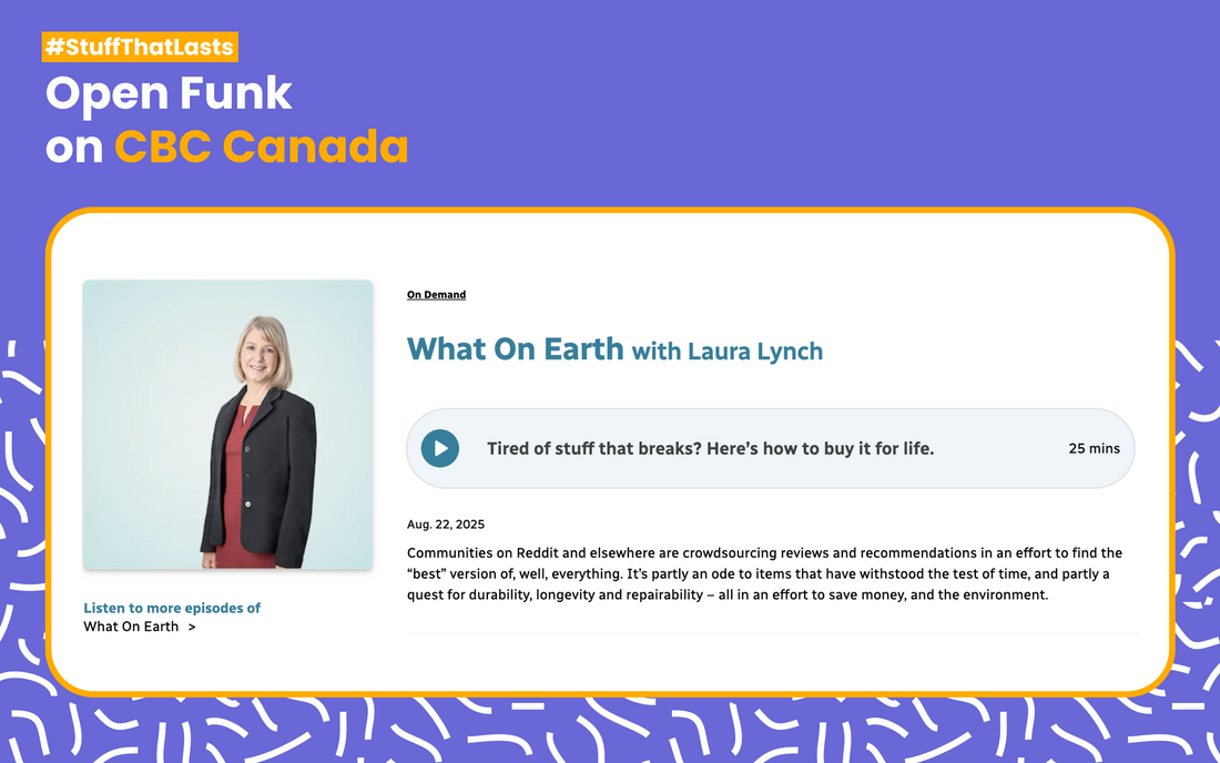 Open Funk featured on CBC Canada’s Radio Show “What on Earth”