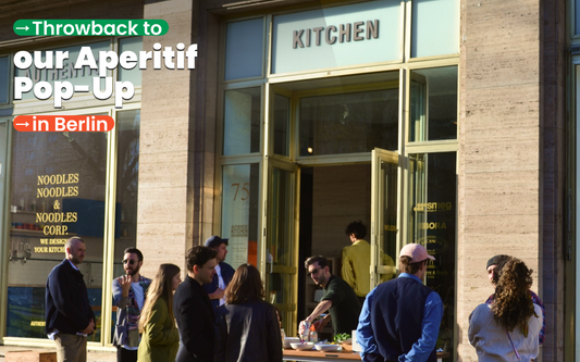 Throwback to our aperitif pop-up in Berlin 🍸